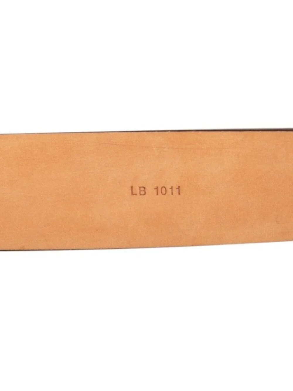 Louis Vuitton Monogram Ceinture Carre Belt Leather Logo Buckle Brown